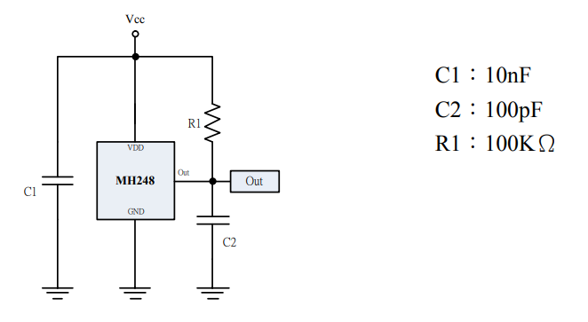 微功耗全极霍尔效应开关mh248eso eua